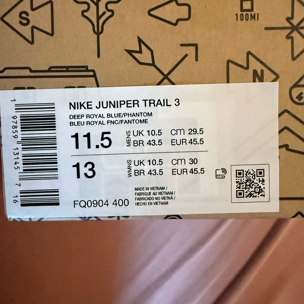BNIB Nike Juniper Trail 3, 11.5 - Picture 7 of 7